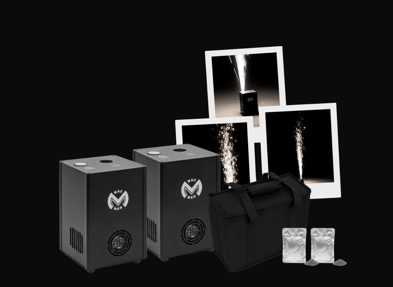 Pack 2 màquines d'espurnes Spark 300 + recàrrega